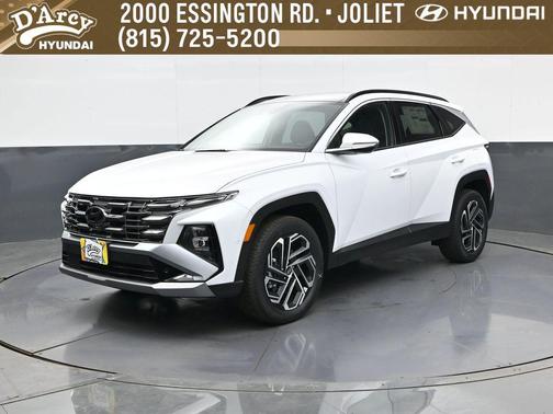 Creamy White Pearl 2026 Hyundai TUCSON Hybrid Limited