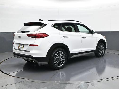 White Cream 2021 Hyundai TUCSON Ultimate