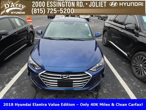 2018 Hyundai ELANTRA Value Edition