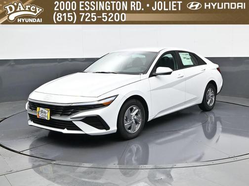 Serenity White 2026 Hyundai ELANTRA SE