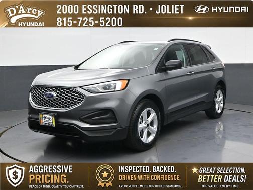 Carbonized Gray Metallic 2023 Ford Edge SE