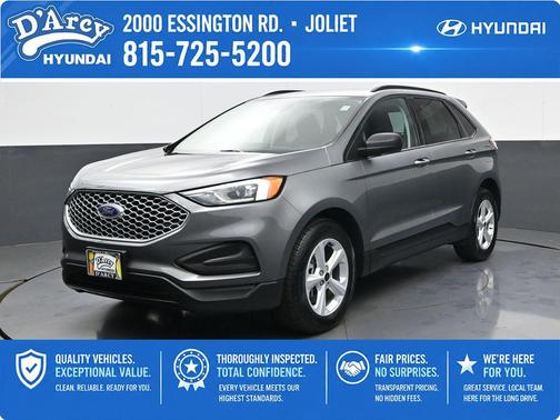 Carbonized Gray Metallic 2023 Ford Edge SE