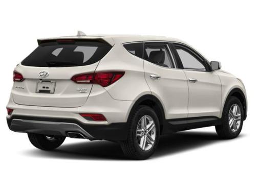 Pearl White 2018 Hyundai Santa Fe Sport 2.4L