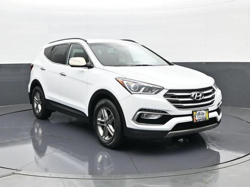 Pearl White 2018 Hyundai Santa Fe Sport 2.4L