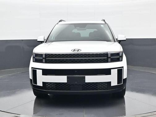 Serenity White 2025 Hyundai SANTA FE HEV Calligraphy