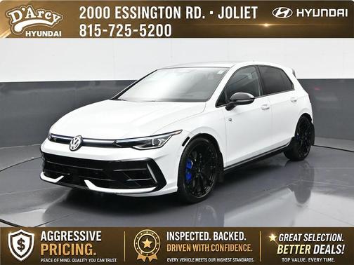 pure white 2026 Volkswagen Golf R 2.0T DSG