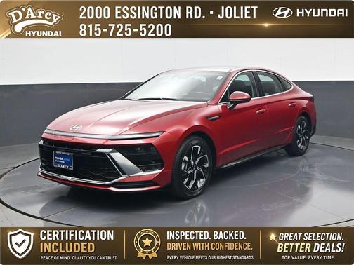 Ultimate red 2025 Hyundai SONATA SEL