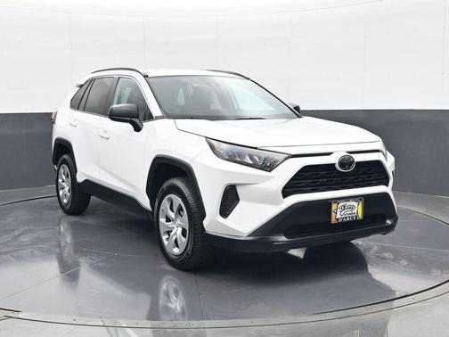 Super White 2020 Toyota RAV4 LE