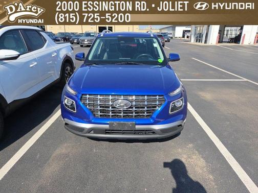 Intense Blue 2023 Hyundai VENUE Limited