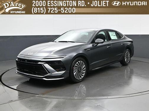 Portofino Gray 2026 Hyundai SONATA Hybrid Limited