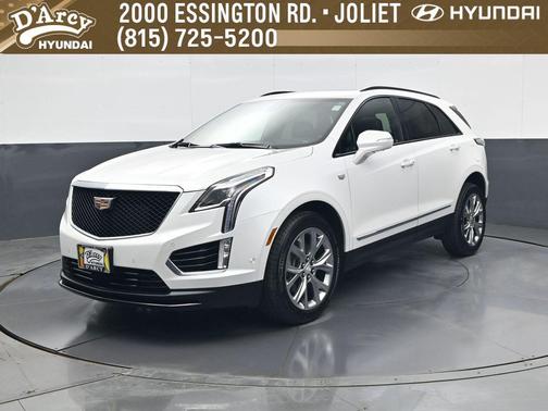 Crystal White Tricoat 2020 Cadillac XT5 Sport