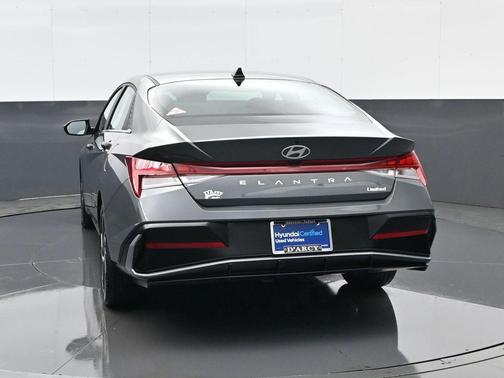 Ecotronic Gray 2025 Hyundai ELANTRA Limited