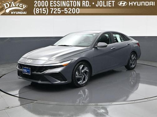 Ecotronic Gray 2025 Hyundai ELANTRA Limited