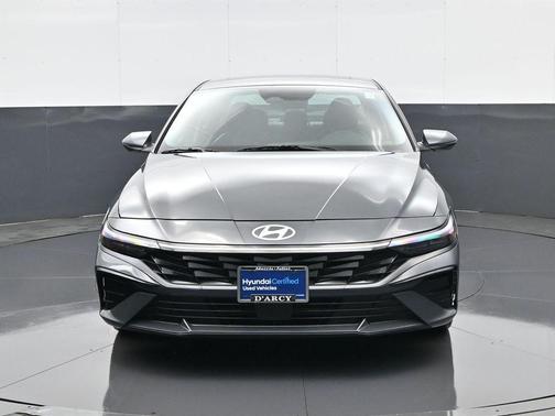 Ecotronic Gray 2025 Hyundai ELANTRA Limited