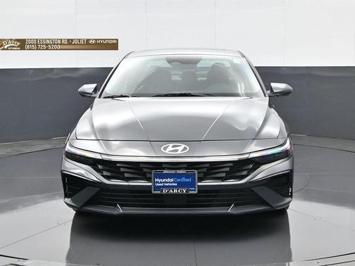 Ecotronic Gray 2025 Hyundai ELANTRA Limited