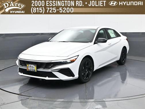 Serenity White 2026 Hyundai ELANTRA Sport