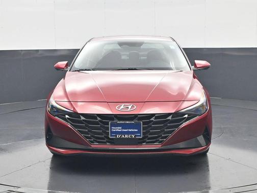 Scarlet Red Pearl 2021 Hyundai ELANTRA HEV Limited