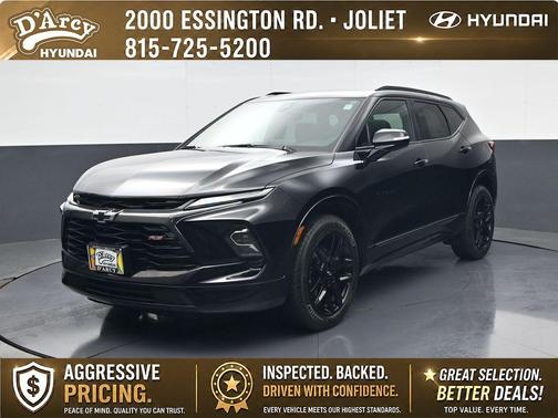 Black 2025 Chevrolet Blazer RS