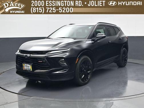 Black 2025 Chevrolet Blazer RS