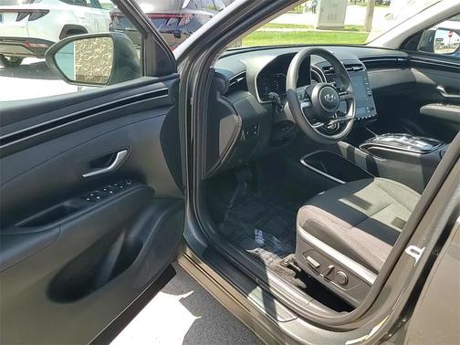 Amazon Gray 2022 Hyundai TUCSON Hybrid Blue