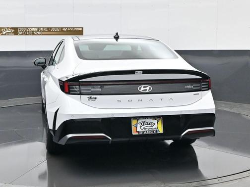 Serenity White 2026 Hyundai SONATA Hybrid Limited