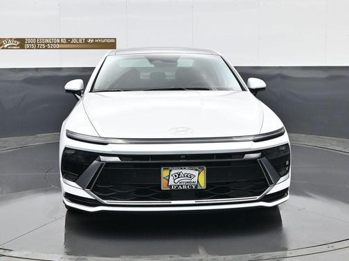 Serenity White 2026 Hyundai SONATA Hybrid Limited