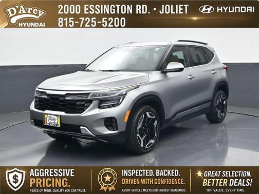 Steel Gray 2024 Kia Seltos SX Turbo