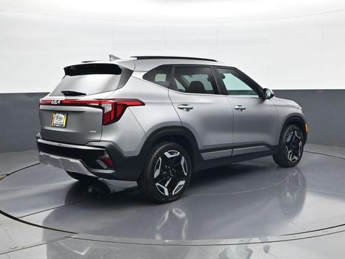 Steel Gray 2024 Kia Seltos SX Turbo