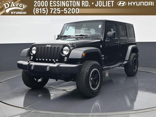 Black Clearcoat 2018 Jeep Wrangler JK Unlimited Sport