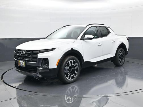 Atlas White 2025 Hyundai SANTA CRUZ Limited