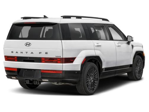 Serenity White 2025 Hyundai SANTA FE HEV Calligraphy