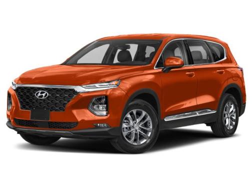 Lava Orange 2020 Hyundai SANTA FE SEL 2.4