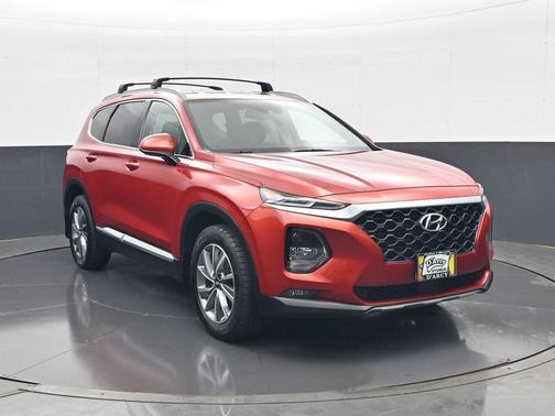 Lava Orange 2020 Hyundai SANTA FE SEL 2.4