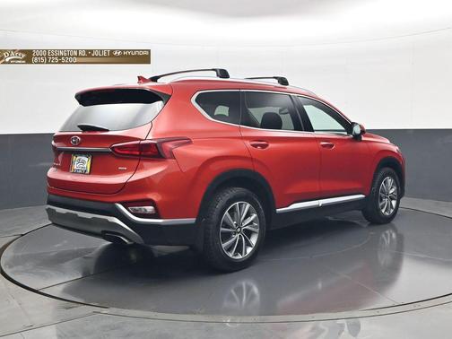 Lava Orange 2020 Hyundai SANTA FE SEL 2.4