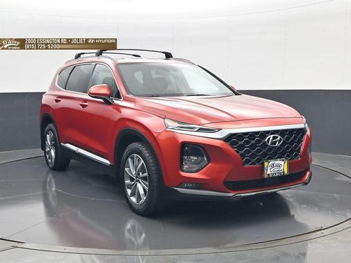 Lava Orange 2020 Hyundai SANTA FE SEL 2.4