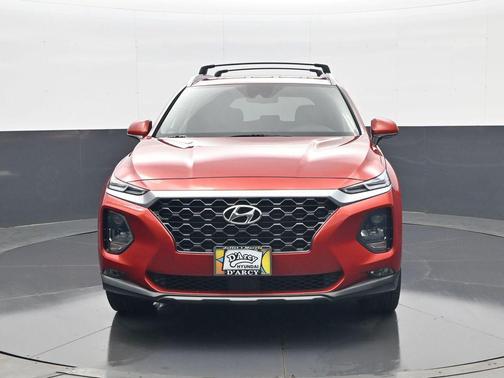 Lava Orange 2020 Hyundai SANTA FE SEL 2.4