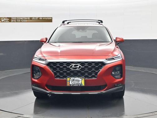 Lava Orange 2020 Hyundai SANTA FE SEL 2.4