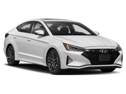 Ceramic White 2020 Hyundai ELANTRA Sport