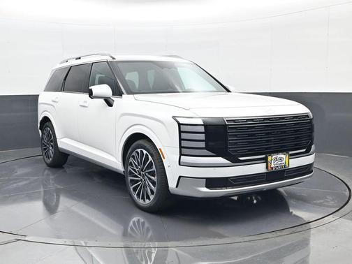 Creamy White Pearl 2026 Hyundai Palisade Hybrid Calligraphy