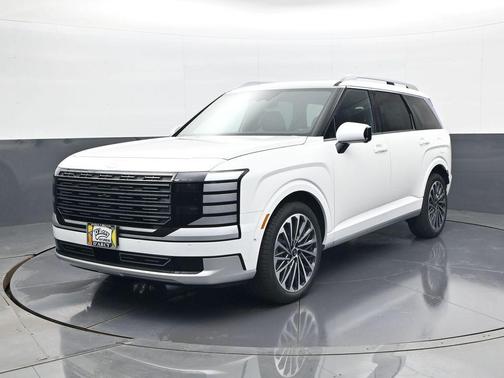 Creamy White Pearl 2026 Hyundai Palisade Hybrid Calligraphy