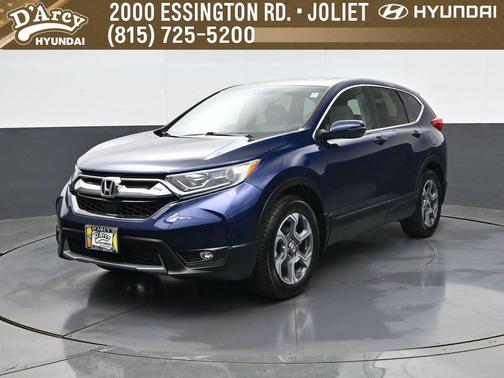 Obsidian Blue 2017 Honda CR-V EX