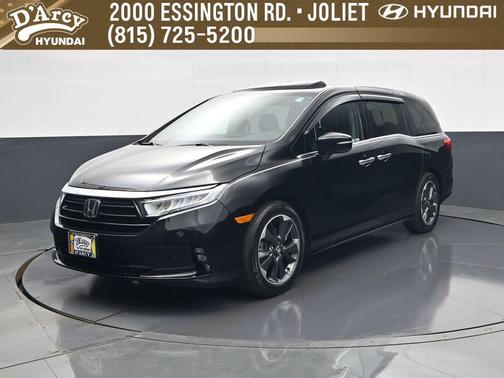Crystal Black Pearl 2023 Honda Odyssey Elite