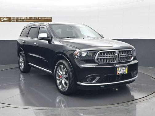 Brilliant Black Crystal Pearlcoat 2016 Dodge Durango Citadel