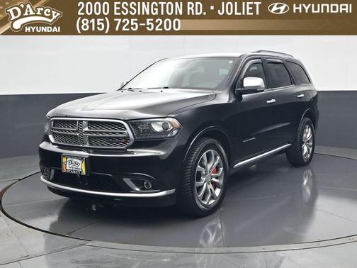 Brilliant Black Crystal Pearlcoat 2016 Dodge Durango Citadel