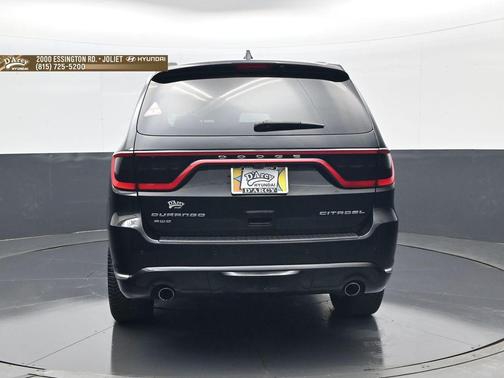 Brilliant Black Crystal Pearlcoat 2016 Dodge Durango Citadel