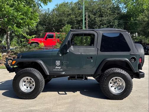 Shale Green Metallic Clearcoat 2004 Jeep Wrangler X