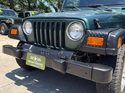 Forest Green Pearlcoat 2000 Jeep Wrangler Sport