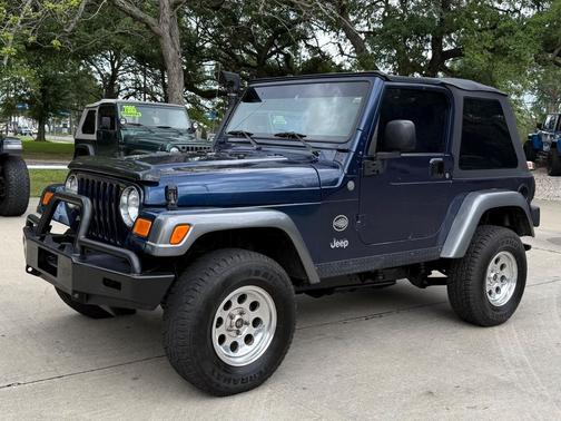 Patriot Blue Pearlcoat 2004 Jeep Wrangler X