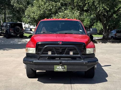 Flame Red Clearcoat 2000 Dodge Ram 3500 Quad Cab DRW