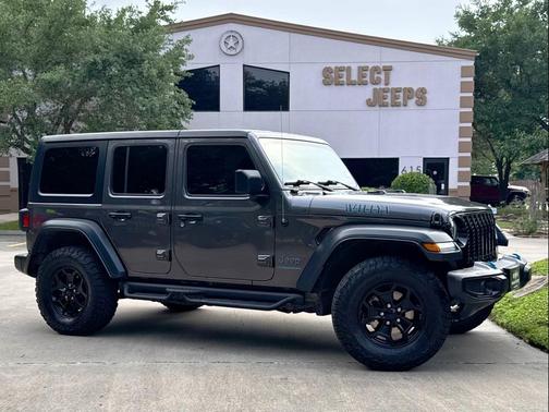 Granite Crystal Metallic Clearcoat 2023 Jeep Wrangler 4xe Willys
